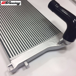 Per <span class=keywords><strong>Audi</strong></span> a3 s3 / VW Golf GTI R Mk7 1.8T 2.0T TSI intercooler kit con barra di alluminio completa e piastra intercooler - Product Image 2