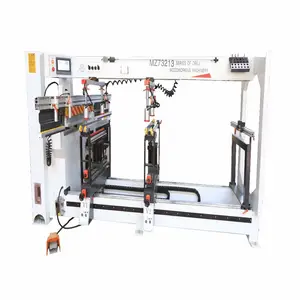 three line woodworking multiple drilling hole machine for furniture