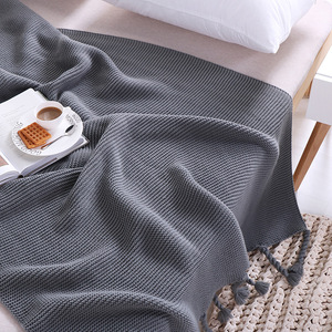 W5254 New Fashion <strong>Knit</strong> <strong>Throw</strong> Blanket Pattern <strong>Cable</strong> <strong>Knit</strong> <strong>Throw</strong> Tassel <strong>Throw</strong> Blanket - Product Image 5