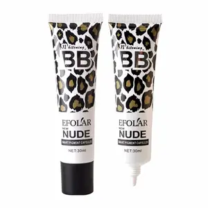 High Quality OEM Sunscreen Nourishing Moisturizer Nude Smart Pigment Capsules Bb Cream with Leopard Printtube YOUR LOGO Day