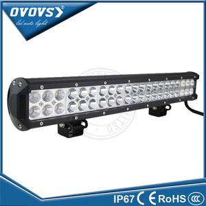 OVOVS 2016 nuevo mejor precio de <span class=keywords><strong>20</strong></span> <span class=keywords><strong>pulgadas</strong></span> llevó la barra ligera campo a través 126w barra de luz <span class=keywords><strong>led</strong></span> para través - Product Image 2