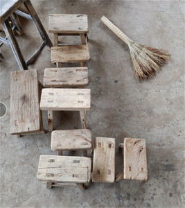 Taburete pequeño barato de Shandong de madera tradicional <span class=keywords><strong>vintage</strong></span> chino antiguo - Product Image 1