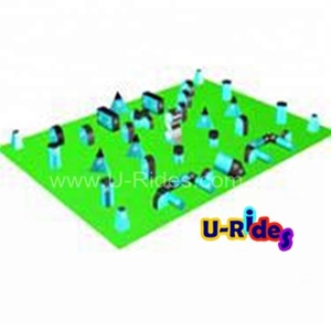 Bunkers de paintball gonflables, pack <span class=keywords><strong>Dorits</strong></span> pour 7 joueurs, combats de paintball compétitifs CS pour des combats de paintball passionnants - Product Image 2