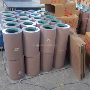 <span class=keywords><strong>14</strong></span> بوصة طبل الحديد الأبيض EPDM الأرز بكرة مطاطية ل مقشرة حبوب الأرز - Product Image 1