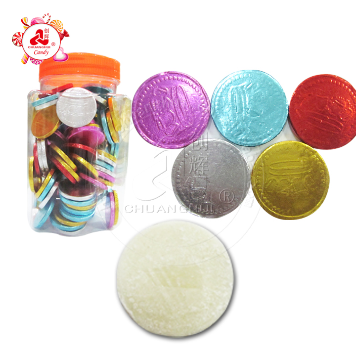 Жевательная резинка для золотых монет (жевательная резинка для конфет)