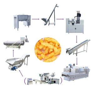 Kukure/Cheetos/niknak/rizos de maíz línea de producción - Product Image 1