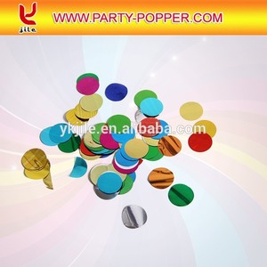 Champagne bottle confeti colorful. Cricle sheet metal - Product Image 6