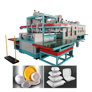 Low Price Auto Thermoforming Machine For Making Disposable Plastic Cups Plate PS Food Container Production Line