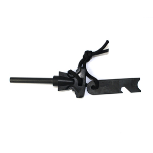 Kit de pompier de survie en plein air, tige de silex en magnésium avec <span class=keywords><strong>grattoir</strong></span> <span class=keywords><strong>à</strong></span> échelle - Product Image 3