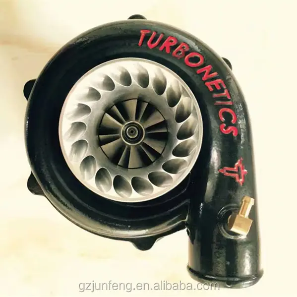 Genuine Ball-BearingターボチャージャーTurbonetics T3/T4 T04E 60 Trim TurboボールベアリングUniversal Turbo更新車