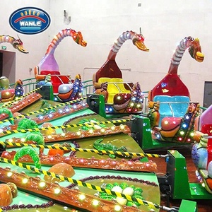 Jeu de divertissement pour enfants, équipement de parc de randonnée de <span class=keywords><strong>dinosaure</strong></span> rotatif Jurassic - Product Image 6