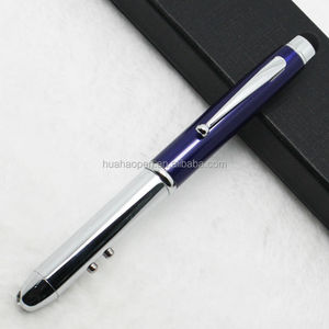 HH-5605 regalo bolígrafo de metal <span class=keywords><strong>led</strong></span> con <span class=keywords><strong>led</strong></span> y laser light, Caja de presentación puntero retráctil de metal opcional - Product Image 4