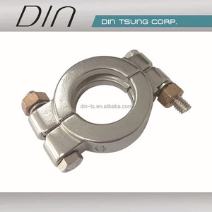 SS304 12" 10" 4" sanitary high pressure tri clamps with bolts - Product Image 2