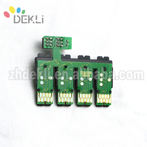 4 màu Chip Chip tự động Thiết Lập Lại chip cho Epson WF2630 WF2650 ciss Chip - Product Image 1