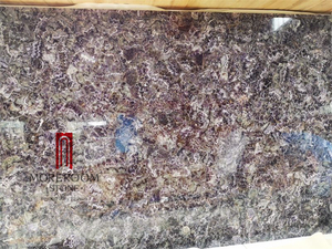 Encimera de amatista púrpura de retroiluminada ónix mármol de vidrio laminado de panel - Product Image 6