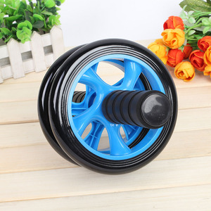 Palestra AB wheel home fitness allenamento addominale ruota doppio rullo Ab fitness ruota