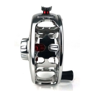 Mulinello da Pesca a Mosca per Acqua Salata all'Ingrosso in Alluminio CNC con Frizione a Dischi Multipli in Nano Carbonio, Bobina Large Arbor, per Torrente e Fiume, Mano Sinistra CNC-NVIS-UY (B05) - Product Image 3