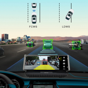 8 "cảm ứng 4 gam Android Wifi GPS Full HD 1080P máy ảnh xe ống kính kép Dash máy ảnh Rom 16GB ADAS Xe DVR máy ảnh - Product Image 4