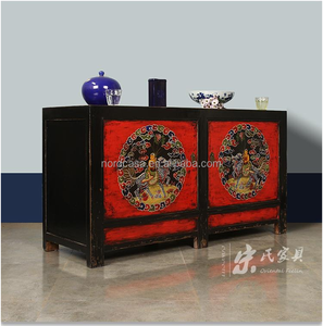 Muebles antiguos chinos pintura <span class=keywords><strong>mueble</strong></span> <span class=keywords><strong>aparador</strong></span> antiguo - Product Image 2