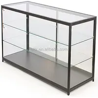 Luxury Tempered Glass Acrylic Shoe Display Cabinet Case