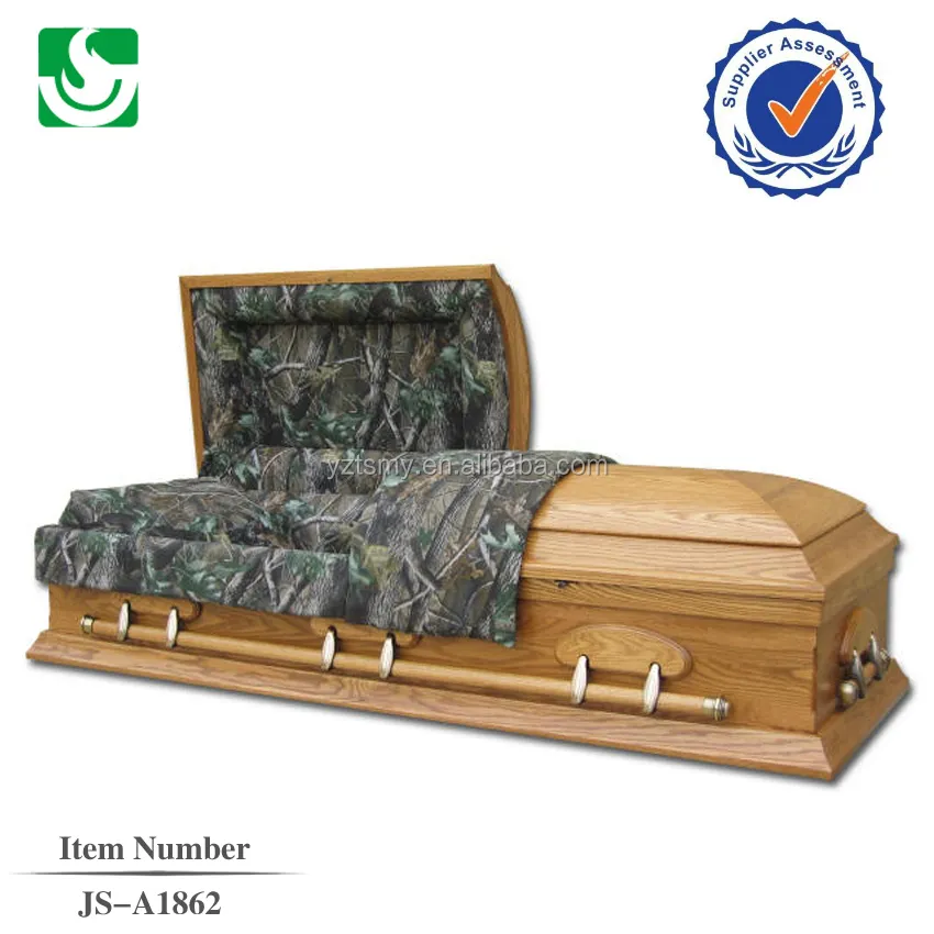 Alibaba funeral supply new design velvet JS-A1862 casket bed