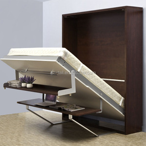 Chất Lượng Cao GỖ GẤP Tường Giường Murphy Tường Giường Murphy Giường Với Bàn - Product Image 5