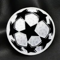 Ustom-insignias de ropa de equipo de fútbol, parche flocado 3d