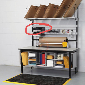 Çalışma ev esd ambalaj masası fabrika ambalaj istasyonu atölye konveyör hattı - Product Image 4