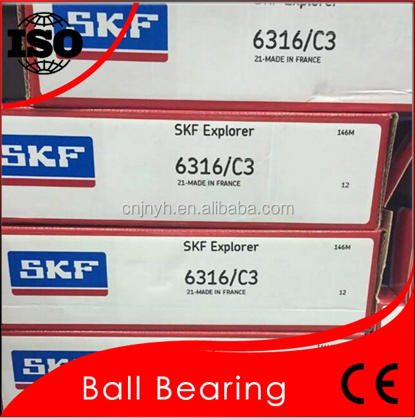 Уполномоченный Швеции SKF Бренда Подшипник 6316 80*170*39 Радиальный Шарикоподшипник