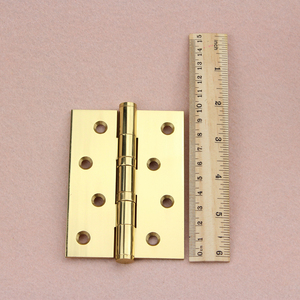 Cửa gỗ 3/4/5 inch chất liệu đồng thau đánh bóng cửa bằng đồng bản lề - Product Image 5