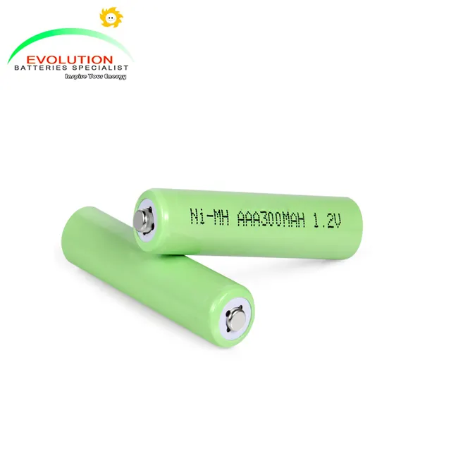 AAA 300mAh 1.2V NiMH Rechargeable Battery Manufacturer with CE,ISO9001 certificates