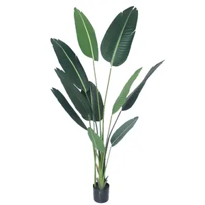 Popular Fake Banana Sky Birds Plants Bedroom Bird of Paradise Artificial