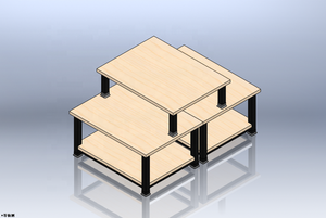 Échantillons présentoir en bois Antique ou en céramique pour magasin - Product Image 3
