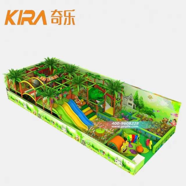 Kinder Vergnügung spark Ausrüstung Indoor-Spielplatz Dschungel Thema Soft Play Zum Verkauf