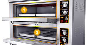Four à gaz commercial de cuisson de pain de <span class=keywords><strong>boulangerie</strong></span> de gâteau à vendre - Product Image 2