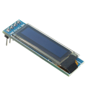 0.91 pouces 128x32 I2C IIC Série Bleu OLED LCD Module D'affichage SSD1306 Conducteur - Product Image 3