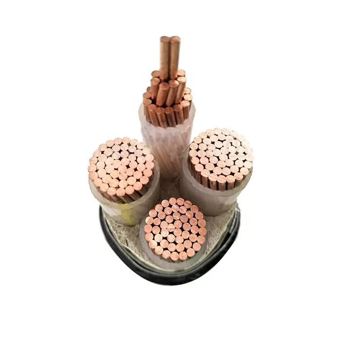 3 phase 4 wire YJV 0.6/1 kv 240 sq mm XLPE insulated power cable