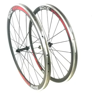 Synergy 40MM Aluminum Road Bike Wheel set Carbon Alloy Bike Wheel 700C Clincher Bicycle Wheel Rim Aluminum