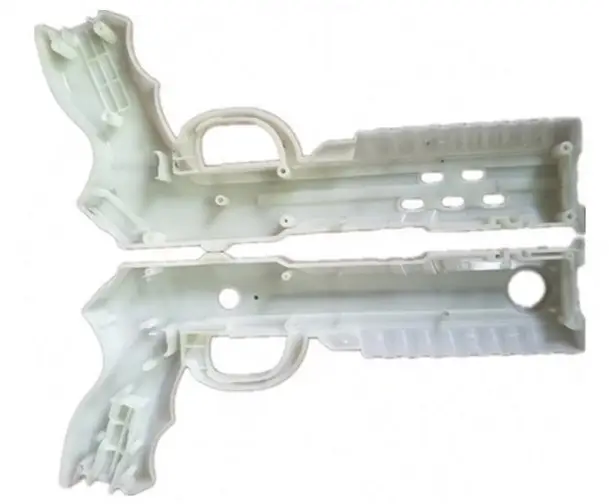 Custom plastic toy gun parts and mould, plastic injection tooling manufacturer, plastic moulding company