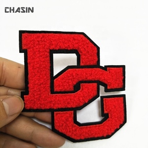 Patch en chenille personnalisé ALWAYSFRESH, lettres en chenille, patchs en chenille, lettres à <span class=keywords><strong>coudre</strong></span> sur le dos pour les vêtements - Product Image 4