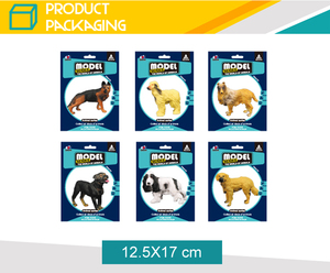 Juego de Juguetes de Animales de Goma Pequeños, Variedad de Modelos de Perros de Plástico Sólido - Product Image 4