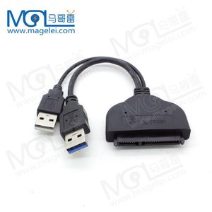 Alta calidad Dual USB <span class=keywords><strong>3</strong></span>,0 <span class=keywords><strong>a</strong></span> <span class=keywords><strong>2</strong></span>,<span class=keywords><strong>5</strong></span> "SATA Cable de <span class=keywords><strong>adaptador</strong></span> de <span class=keywords><strong>disco</strong></span> <span class=keywords><strong>duro</strong></span> - Product Image 4