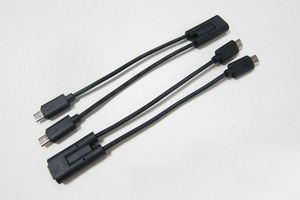 Cavo di <span class=keywords><strong>Prolunga</strong></span> Personalizzato Tipo Y da Micro <span class=keywords><strong>USB</strong></span> Femmina a <span class=keywords><strong>2</strong></span> Micro <span class=keywords><strong>USB</strong></span> Maschi per Ricarica - Product Image 2