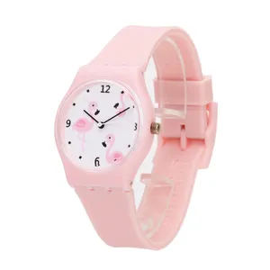 Cheap silicone child watch japanese quartz movement watches waterproof 3 atm