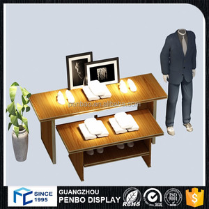 Top estilo de <span class=keywords><strong>la</strong></span> moda moderna bajo precio MDF soporte de exhibición de ropa para colgar artículo - Product Image 4