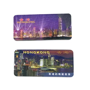 Personalised tourist souvenir cities fridge magnet for different countries