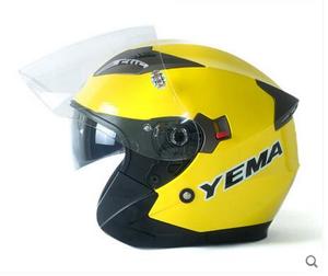 YM-627 doppelblende jethelm mit ECE standard motorrad helm - Product Image 4