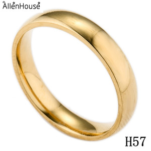 <span class=keywords><strong>2022</strong></span> meilleure mode Logo personnalisé en acier inoxydable or Rose <span class=keywords><strong>bague</strong></span> pour les femmes conception Simple mariage <span class=keywords><strong>fiançailles</strong></span> bijoux pour les fêtes - Product Image 3