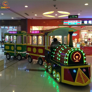 Llegada de un nuevo recinto <span class=keywords><strong>ferial</strong></span> los niños equipo de juegos de parque de atracciones turísticas sin caminos tren - Product Image 6