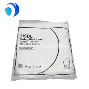 Personalizado HDPE plástico blanco industria uso <span class=keywords><strong>hogar</strong></span> basura <span class=keywords><strong>bolsa</strong></span> <span class=keywords><strong>de</strong></span> basura - Product Image 5